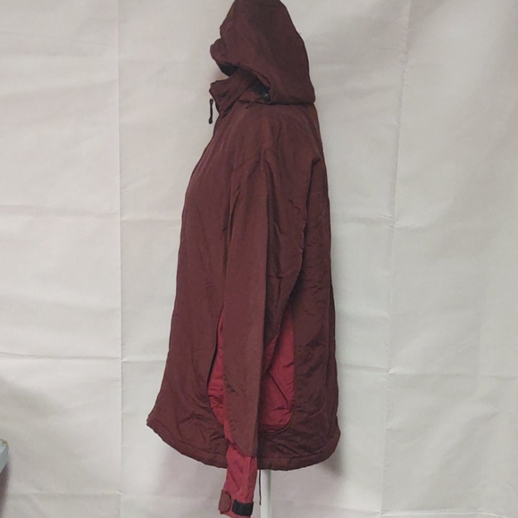 Gap hooded maroon & red lightweight winter… - Picture 8 of 13